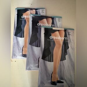 ✨3/$20✨ Dressbarn NEW Bundle of 3 Lycra Control Top Pantyhose. Size A